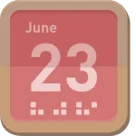Simple Calendar Part 4 SVG Icon